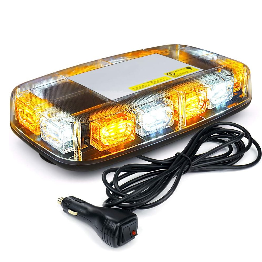 Sos Light Strobe - Luci Stroboscopiche Ambra a 48 LED