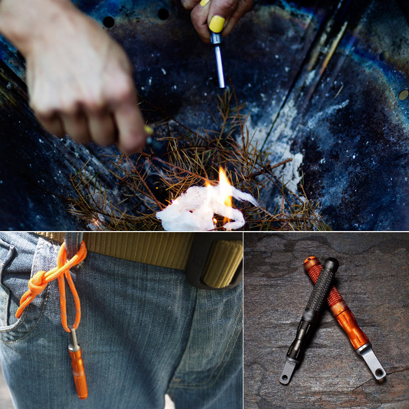 Magnesium Fire Starter - Avviatore antincendio di emergenza impermeabile in