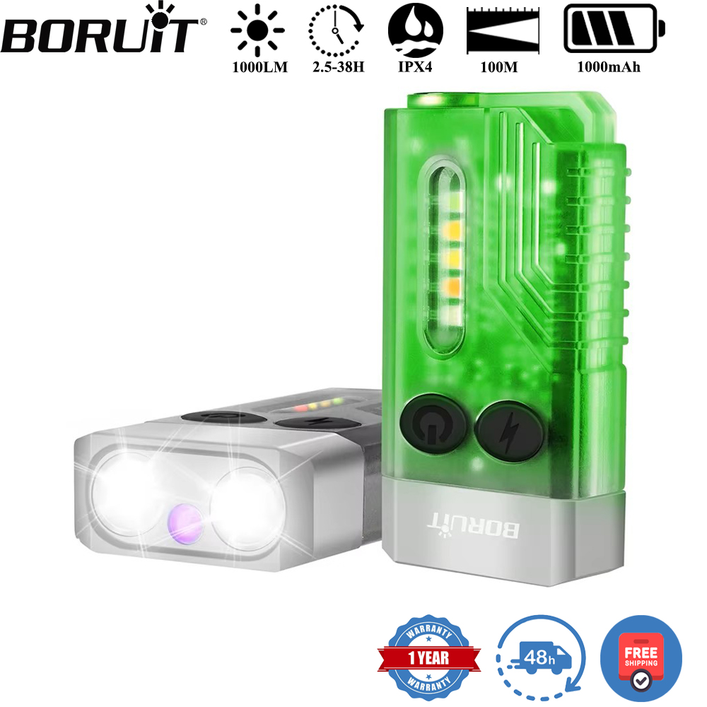 Fishing Kit Compact - BORUiT V10 Portachiavi UV LED EDC