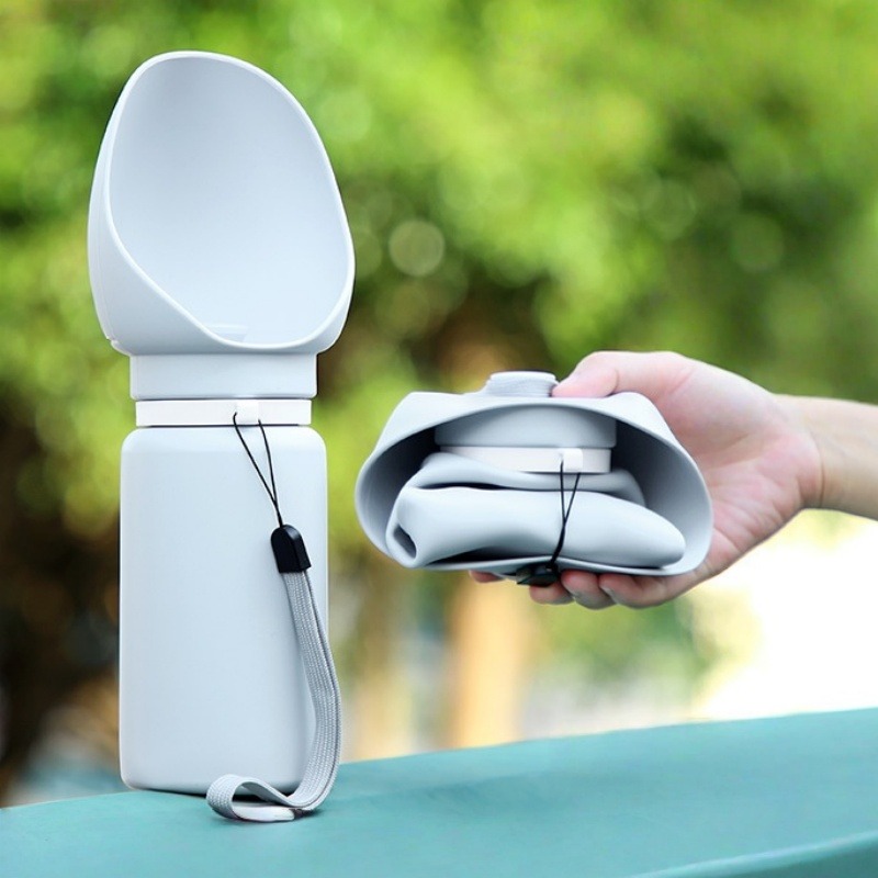 Water Bag Collapsible - Bottiglia d'Acqua da Viaggio per Animali: