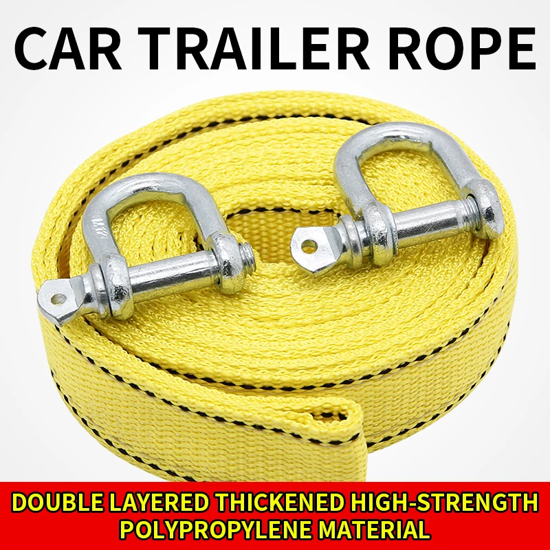 Rescue Rope Throw - Corda per rimorchio per auto Corda