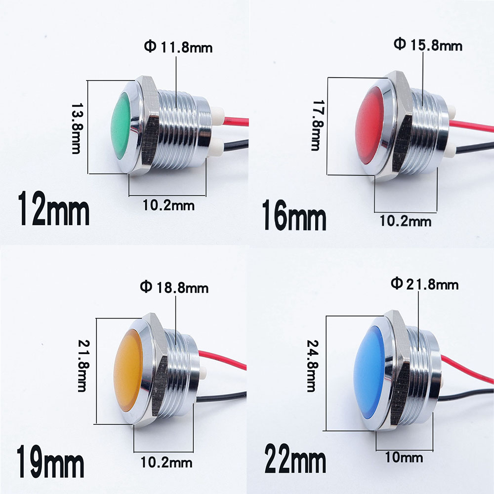 10 pz 12/16/19/22mm Indicatore - Signal Panel Orange recensione e prezzo