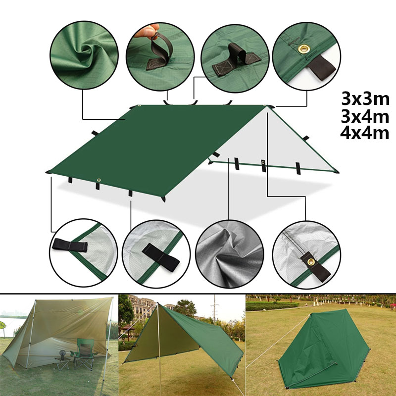 4x4m 4x3m 3x3m 19 Hang Points  - Emergency Mylar Tent recensione e prezzo