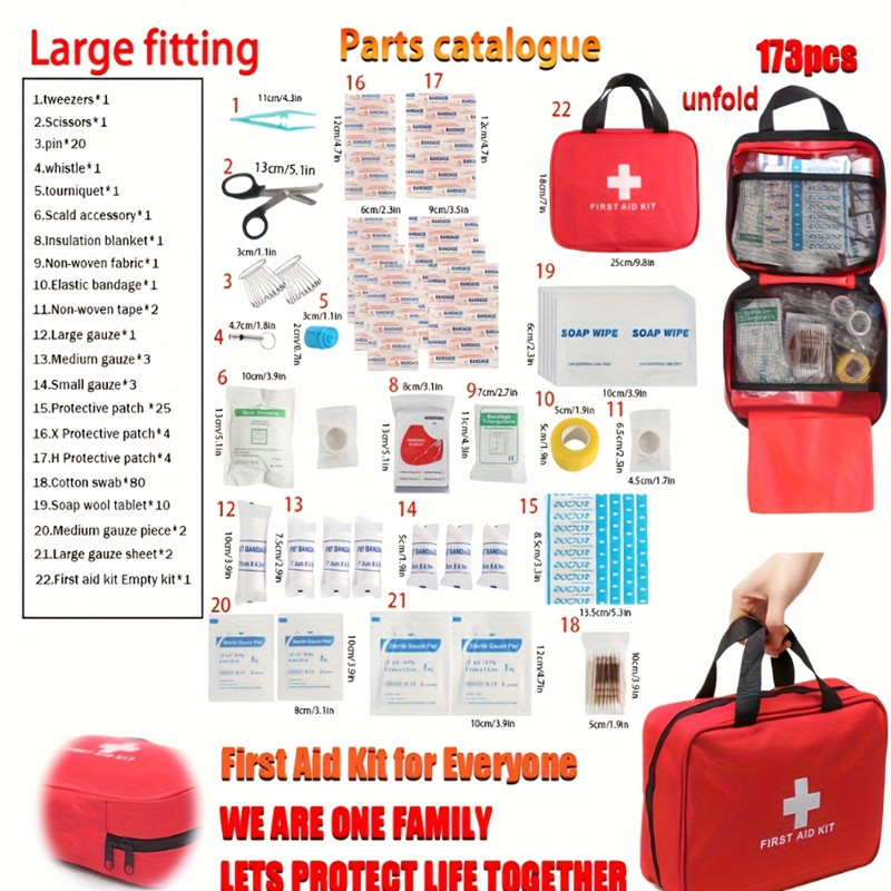 Kit di Pronto Soccorso 173 Pez - Bivy Bag Emergency recensione e prezzo