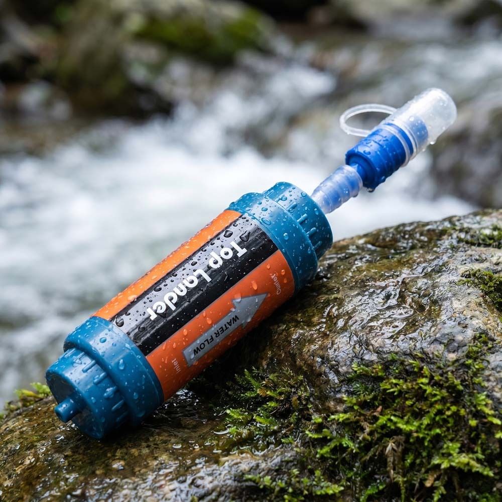 Mini Filtro Acqua Portatile a  - Water Purification Straw recensione e prezzo