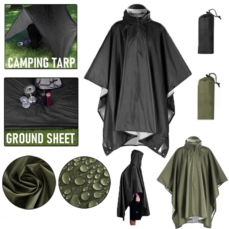 Impermeabile militare da ester - Emergency Poncho Rain recensione e prezzo