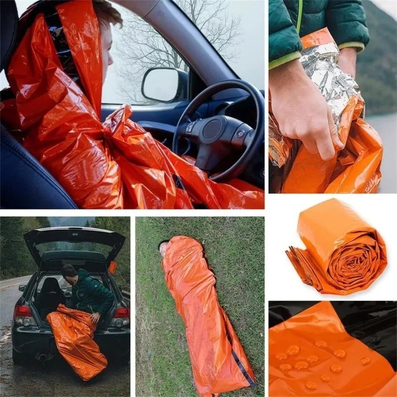 Sacco a Pelo Termico Portatile - Bivy Bag Emergency recensione e prezzo