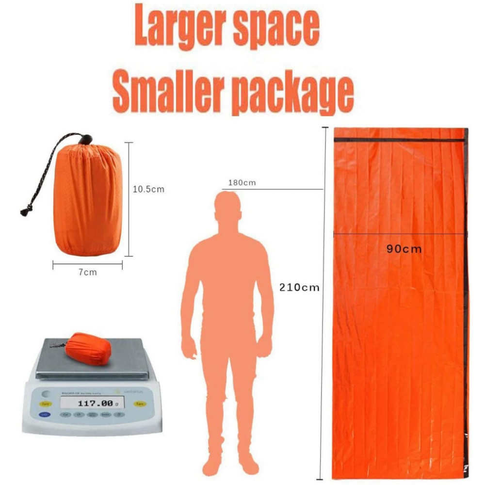 Coperta Termica di Emergenza I - Emergency Mylar Tent recensione e prezzo