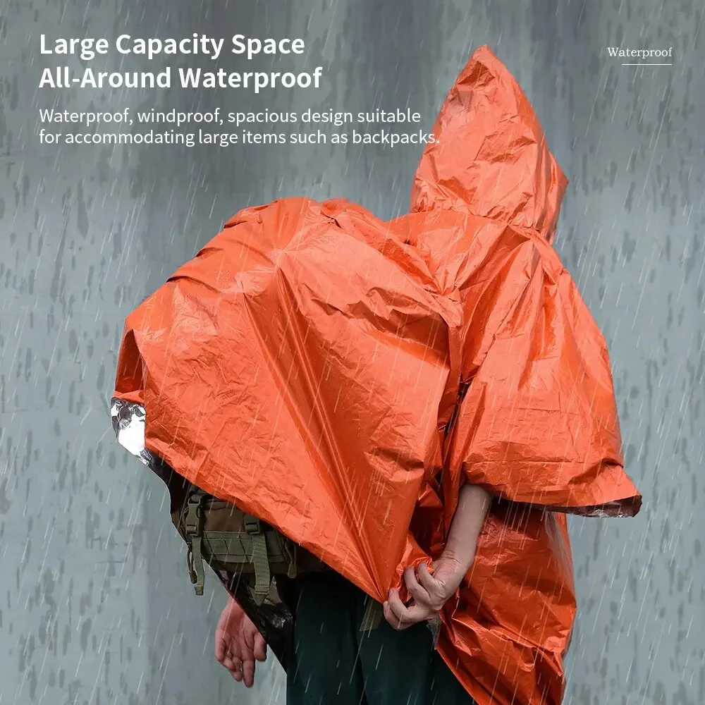 Poncho impermeabile di emergen - Emergency Poncho Rain recensione e prezzo