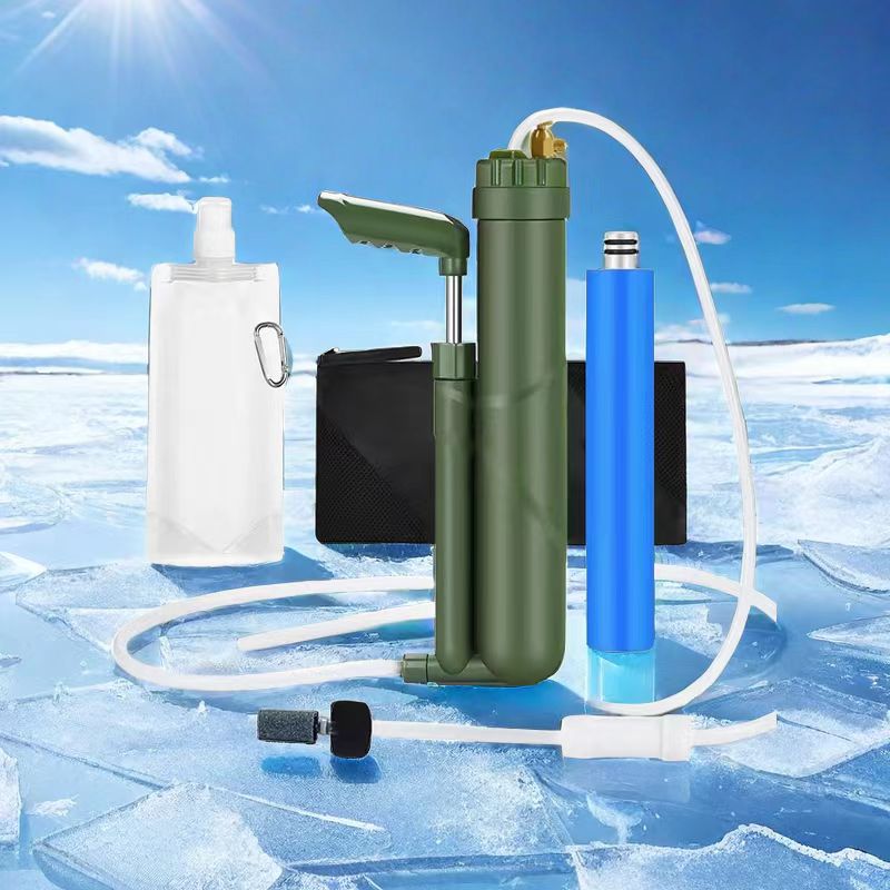 Filterwell pompa a mano portat - Water Purification Straw recensione e prezzo