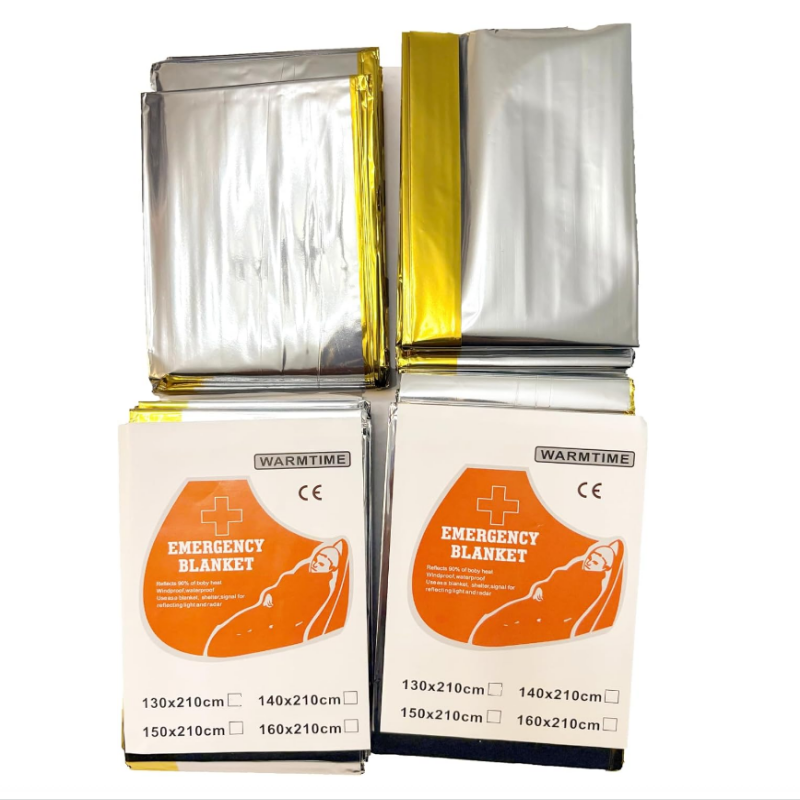 Confezione da 4 Coperte Termic - Survival Blanket Reflective recensione e prezzo