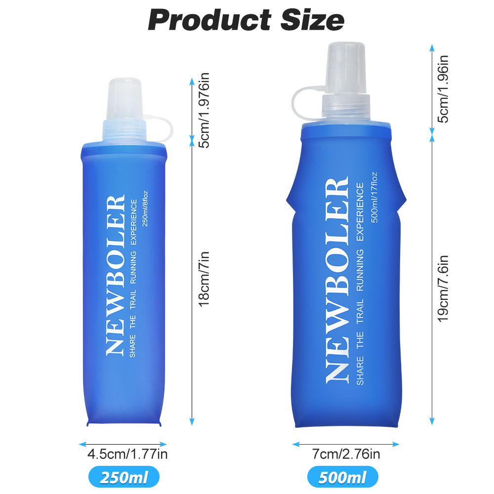 NEWBOLER 150ml 250ml 500ml Bot - Water Bag Collapsible recensione e prezzo