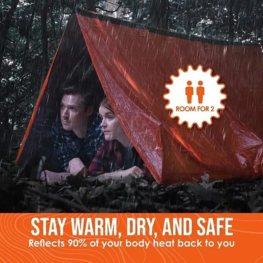 Sacco nanna di emergenza antip - Emergency Mylar Tent recensione e prezzo