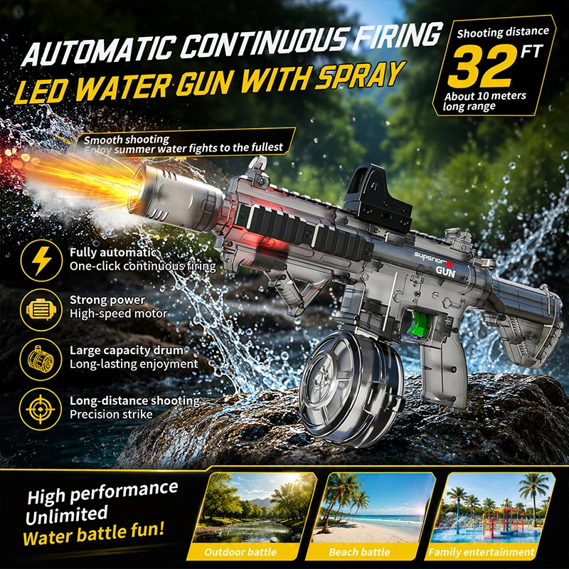 Pistola ad Acqua Automatica pe - Sos Light Strobe recensione e prezzo
