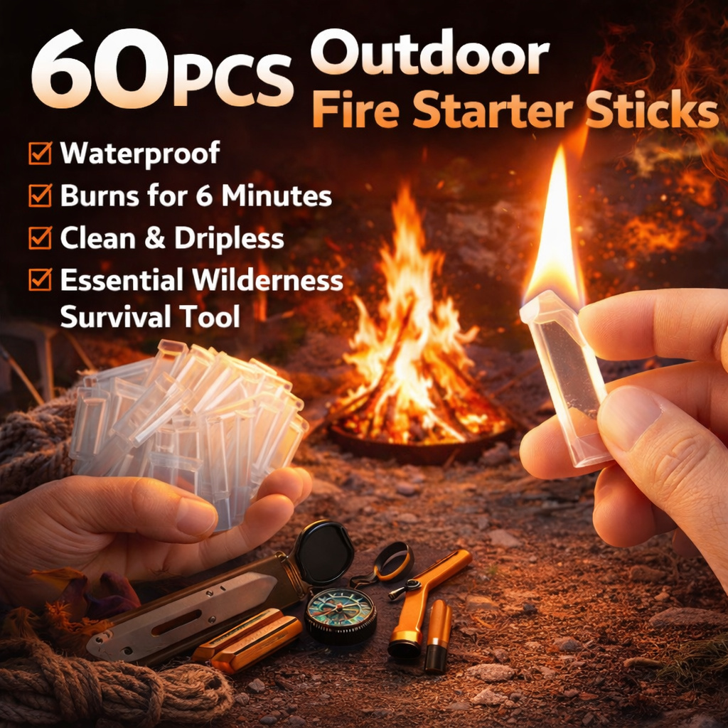 60 Pezzi di Bastoncini Imperme - Fire Starting Kit recensione e prezzo