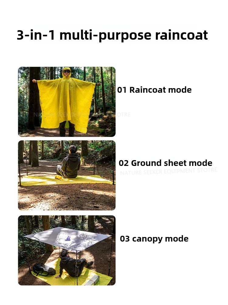 15D/210T Impermeabile Impermea - Emergency Poncho Rain recensione e prezzo